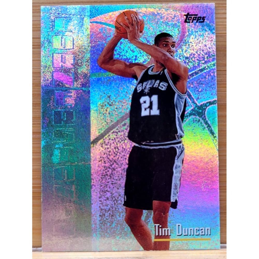1998-99 TOPPS TIM DUNCAN CORNERSTONES C15